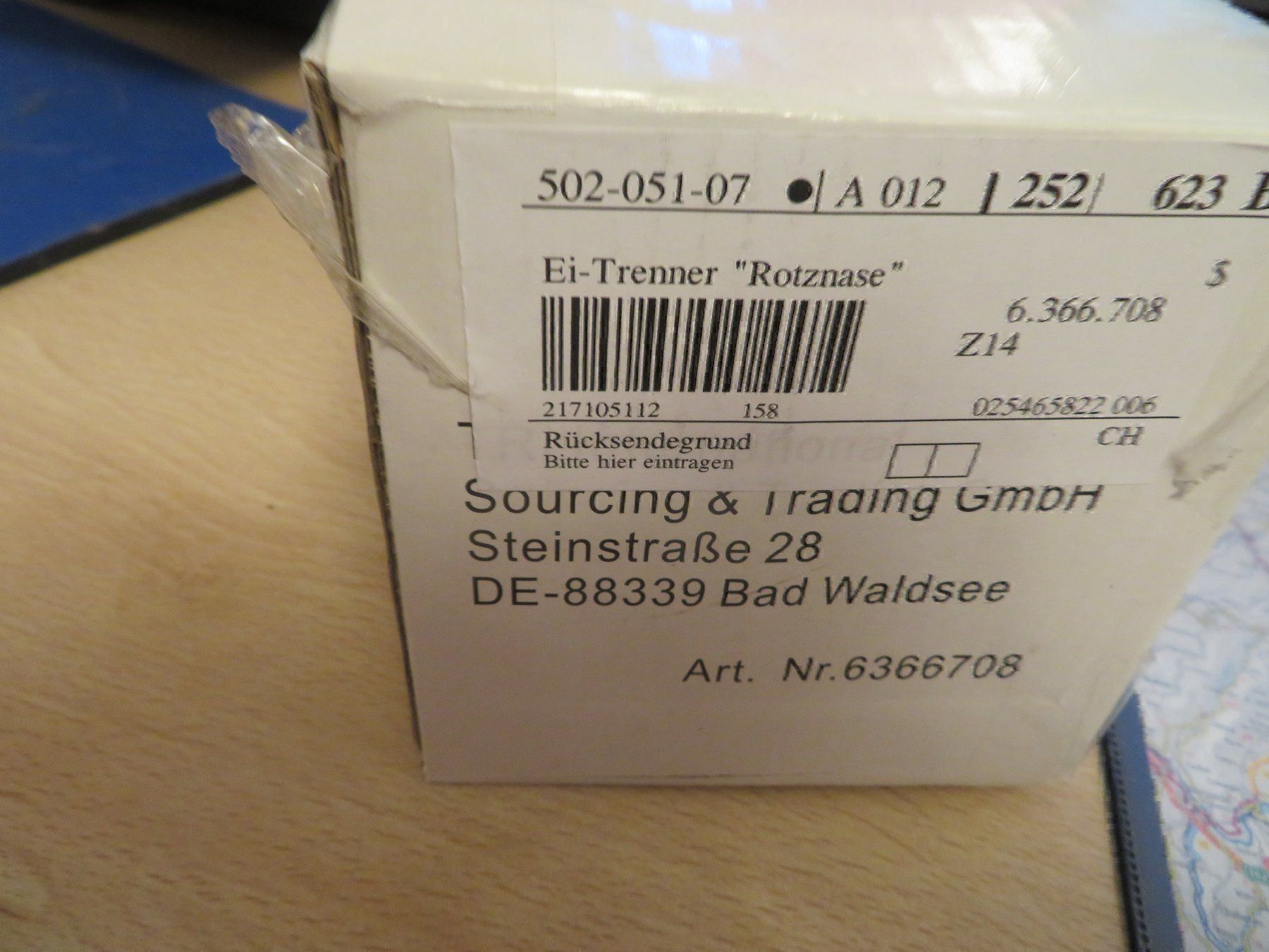 Sonstiges Geschirr: Eier  Trenner Rotznase – Neu und originalverpackt aus Rüfenacht BE von tial70 4