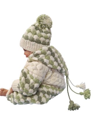 Combi bébé  3-6 mois Fait main ✋️  3 pcs. Unique