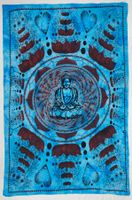 Buddha Wandbild Wandbehang 200cm x 140cm aus Baumwolle
