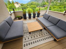 Maisons du Monde Bahamas Gartenlounge  4–5 Sitzer