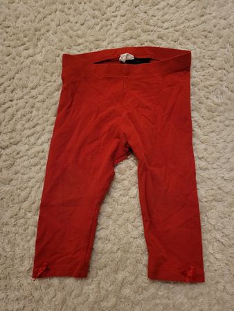 Rote Sommer Leggings, Grösse 92, Top Zustand!