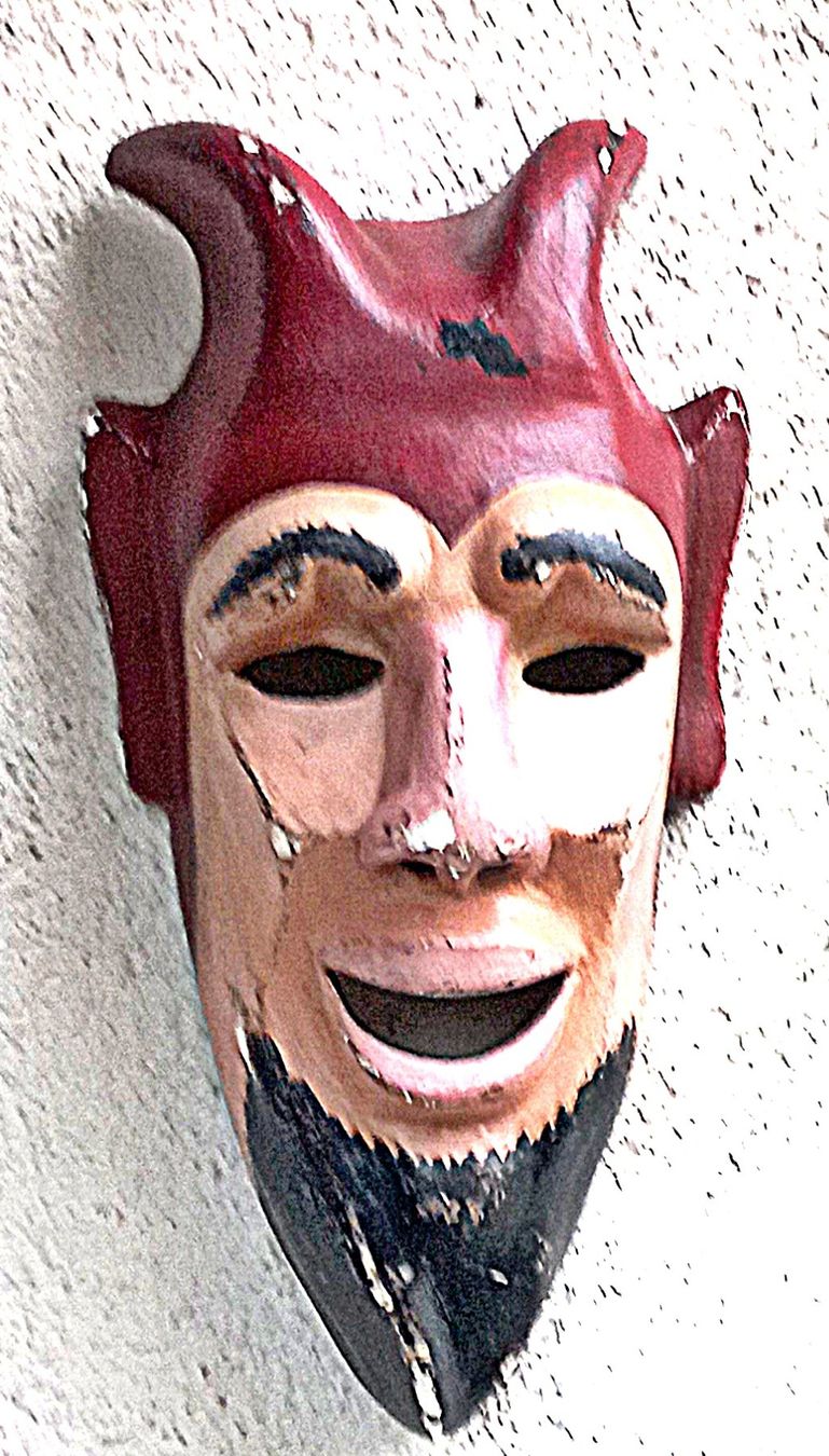 Sculture & Statue: Maske Teufel Dekoration gross – Usato da Baar venduto da 2cvbaar