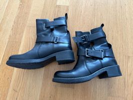 Neue Stiefel Schuhe aus Leder by Robero Santi gr. 37