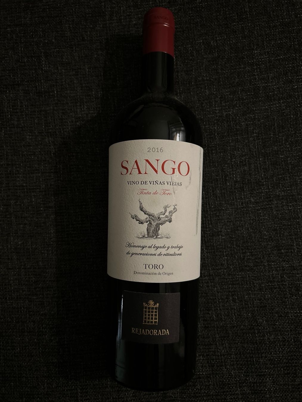 Vins: Sango 2016 Wein, Tinta de Toro, – D'occasion à Thalwil par eng_yys6
