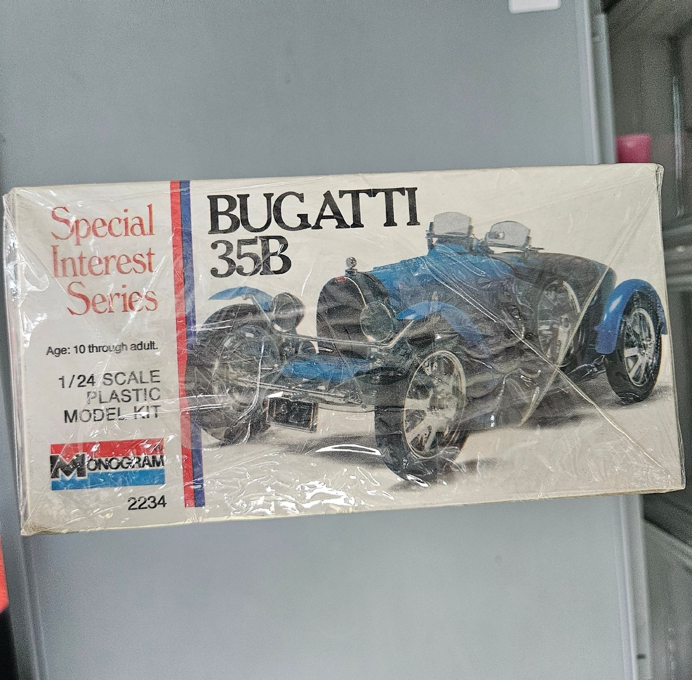 Bugatti Modellini d'auto: Maquette Bugatti 35B Monogram échelle 1/24 – Nuovo e nell'imballaggio originale da Aigle venduto da Vintage66 2