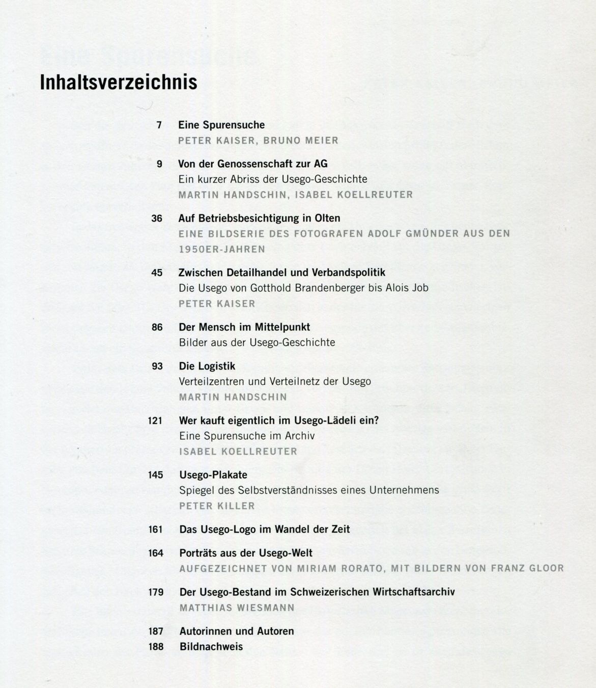 Libri: Usego, Olten, ehem. Detailhandelsunternehmen – Usato da Aarau venduto da Elmaar41 2