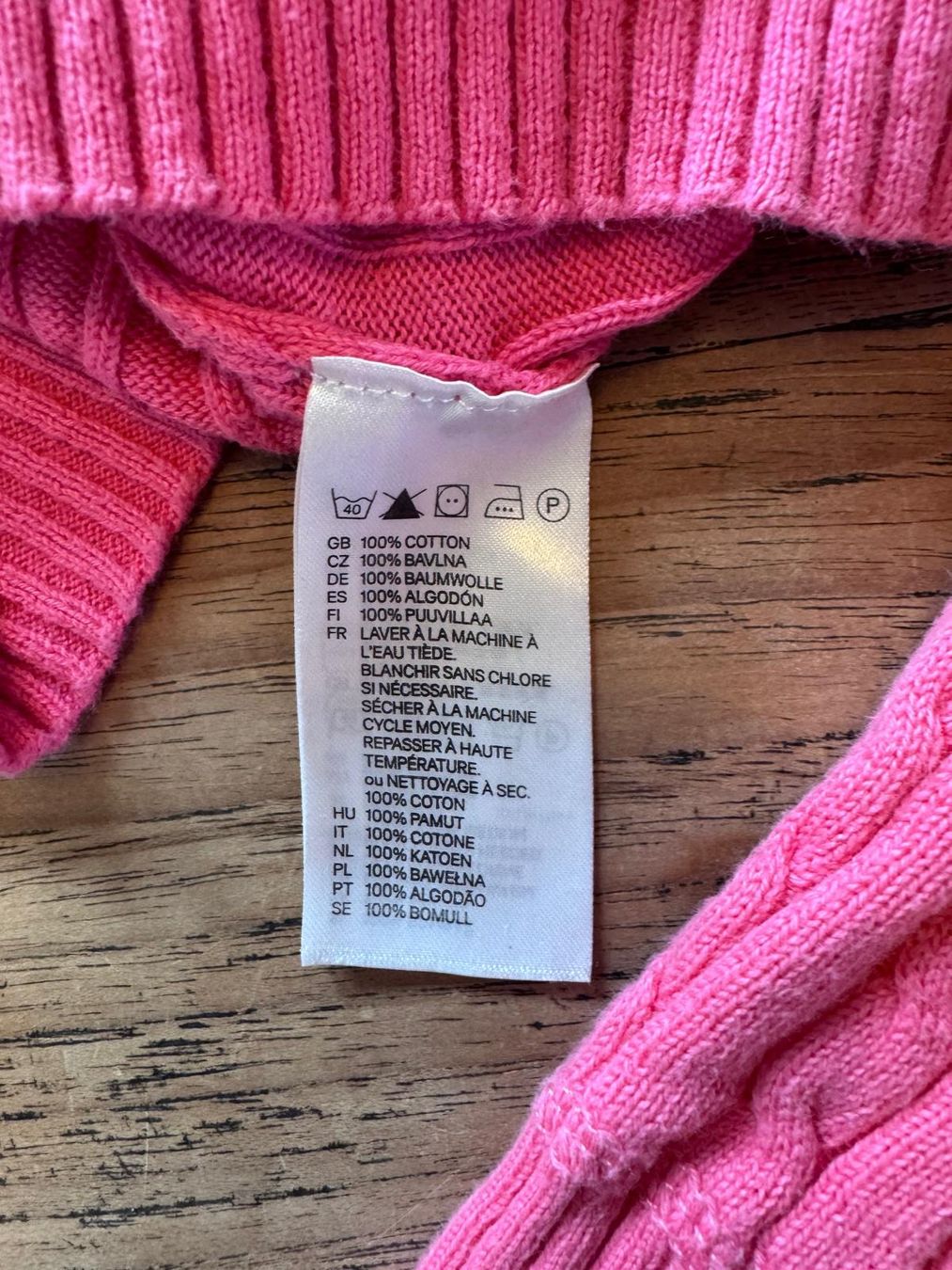 H&M Maglioni & Felpe: Strickpullover Polo von L.O.G.G by H&M. Rosa. Gr S. – Usato da Zürich venduto da Sunnyflower97 6