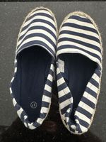 Espadrilles Streifen Grösse 37 neu