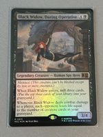 MTG - Black Widow, Daring Operative (MSC) (Foil, No. 0831)