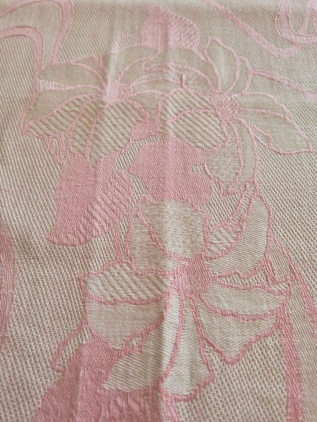 Autre linge de table: Antike Tischdecke rosa mit 4 Servietten – Neuf (Voir description) à Bern par aronari 5
