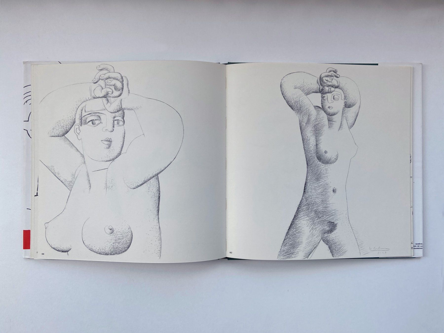 Bücher: Le Corbusier. Suite de dessins. Forces Vives. 1968 – Gebraucht aus Zürich von Tulsa1968 4