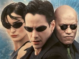 Original Matrix Filmplakat, Top Zustand, Rarität!