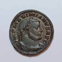 Follis (grosse römische Bronzemünze) Maximian 286-305