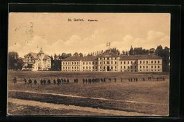 St. Gallen, Kaserne, Gesamtansicht mit S
