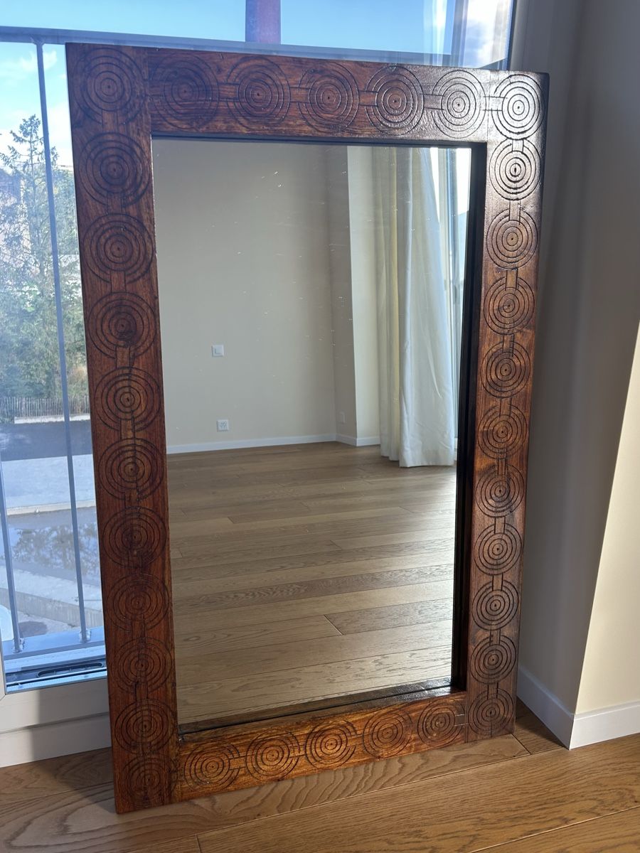 Spiegel: Wooden frame mirror – Gebraucht aus Genève von ric_tkh9