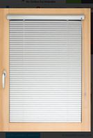 3xFenster Rollos innen