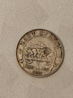 Münze Ost Afrika 1 Shilling Silber 1925