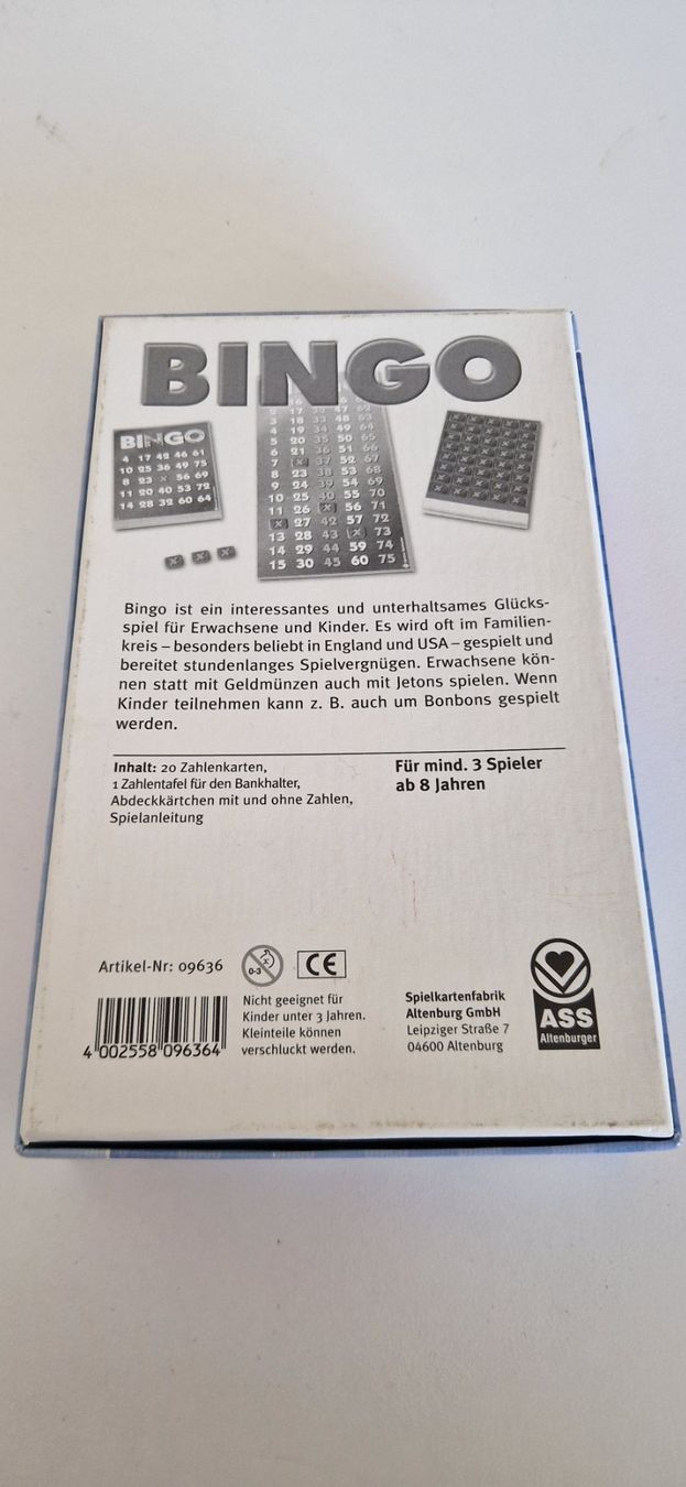 Giochi: Spiel "Bingo" – Usato da Zürich venduto da Karin_M 2
