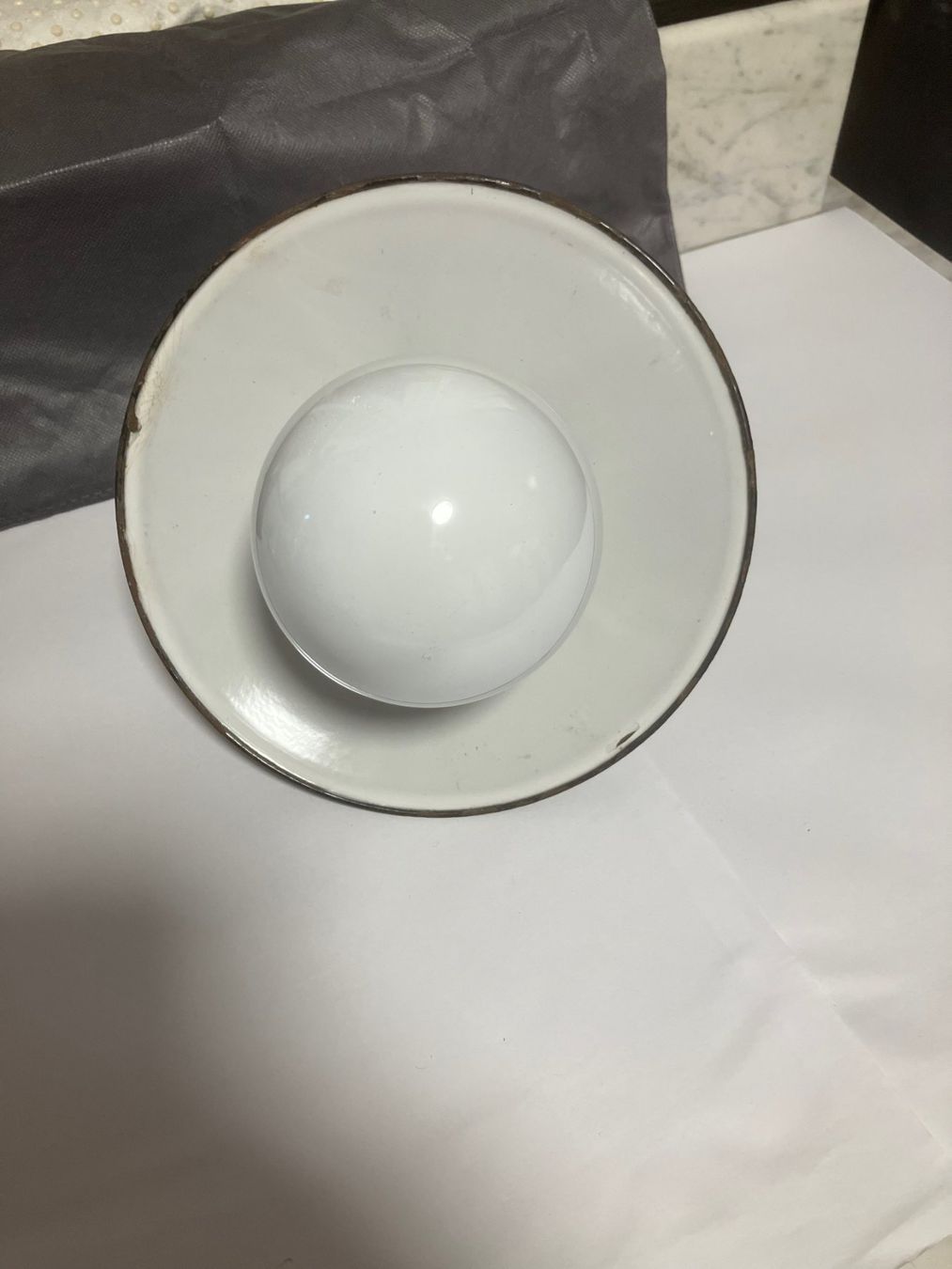 Lampade: Lampada in ceramica con email – Usato da Sagno venduto da ang_fs6n 2