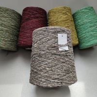 Tweed Wolle & Viskose von Millefili Puzzle Geo 560g grigio