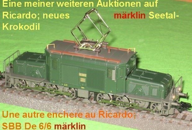 Modellini di ferrovie: SBB Selbstentladew Fcs Märklin Braunerde – Usato da Winterthur venduto da Ricardo211 4