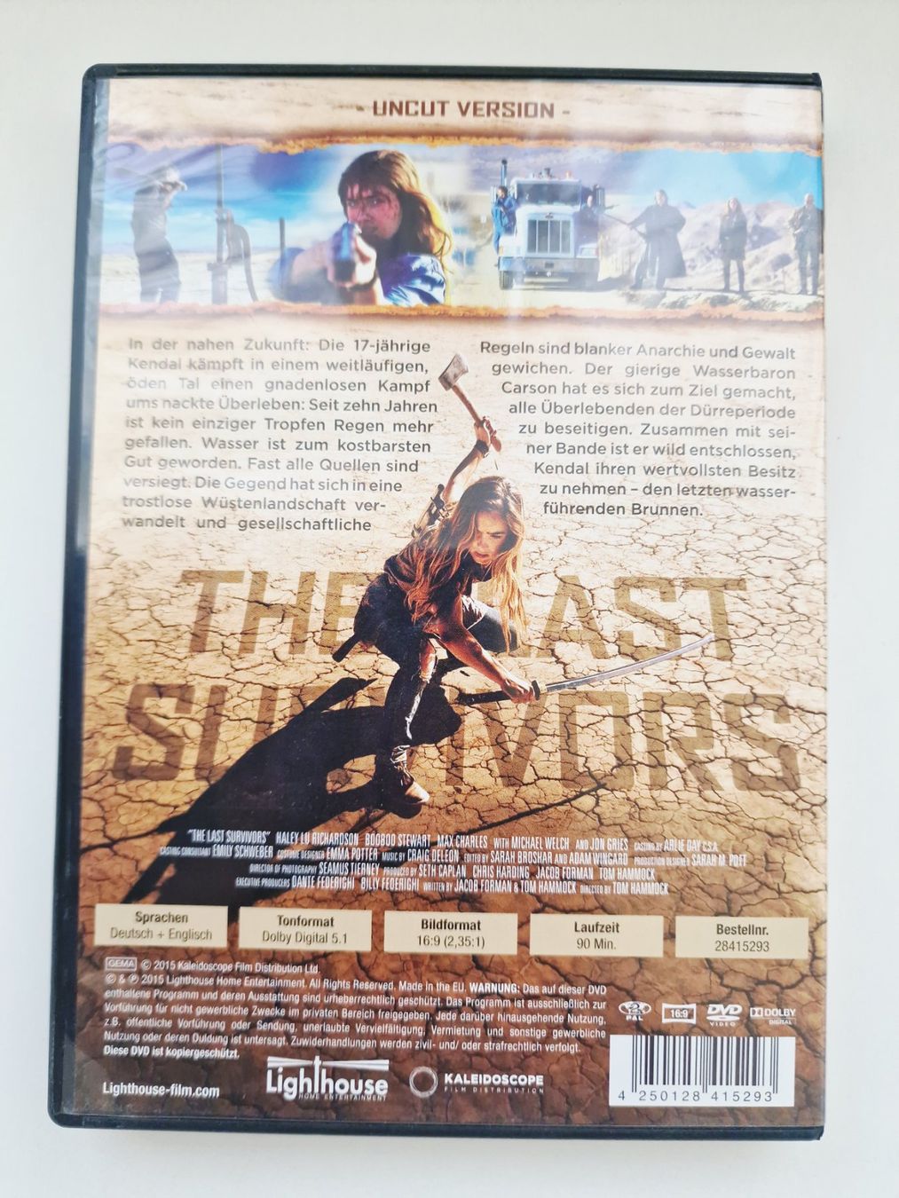 Tutti i DVDs: DVD The last survivors – Usato da Hallau venduto da CHACLA 1
