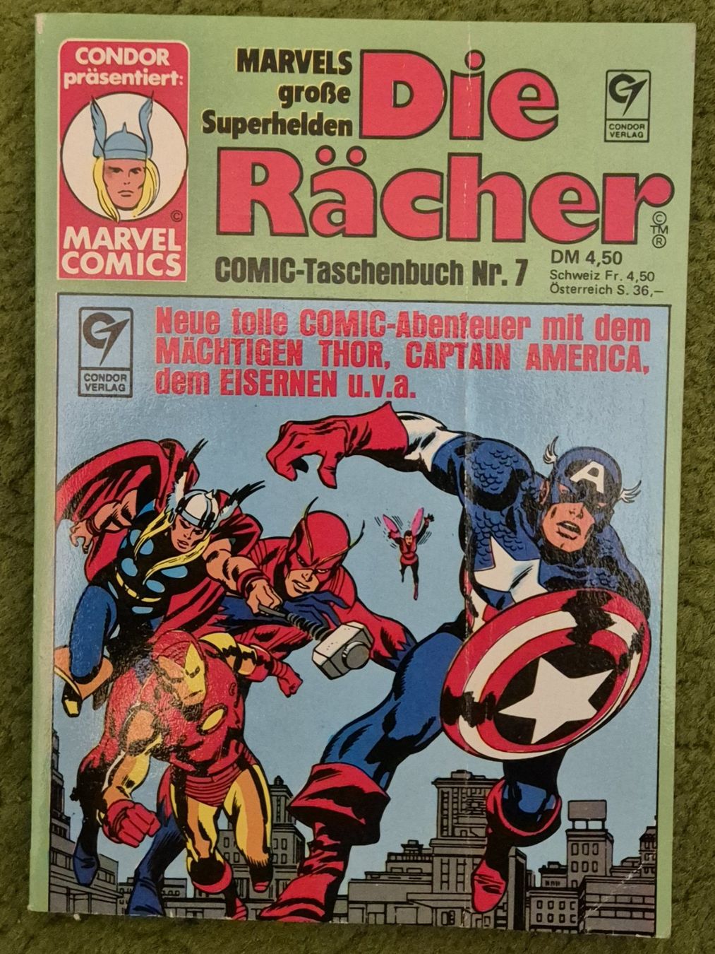 Comics: Die Rächer Taschenbuch / Nr. 6 - 10 und 14 – Gebraucht aus Chur von big_5zx8 3