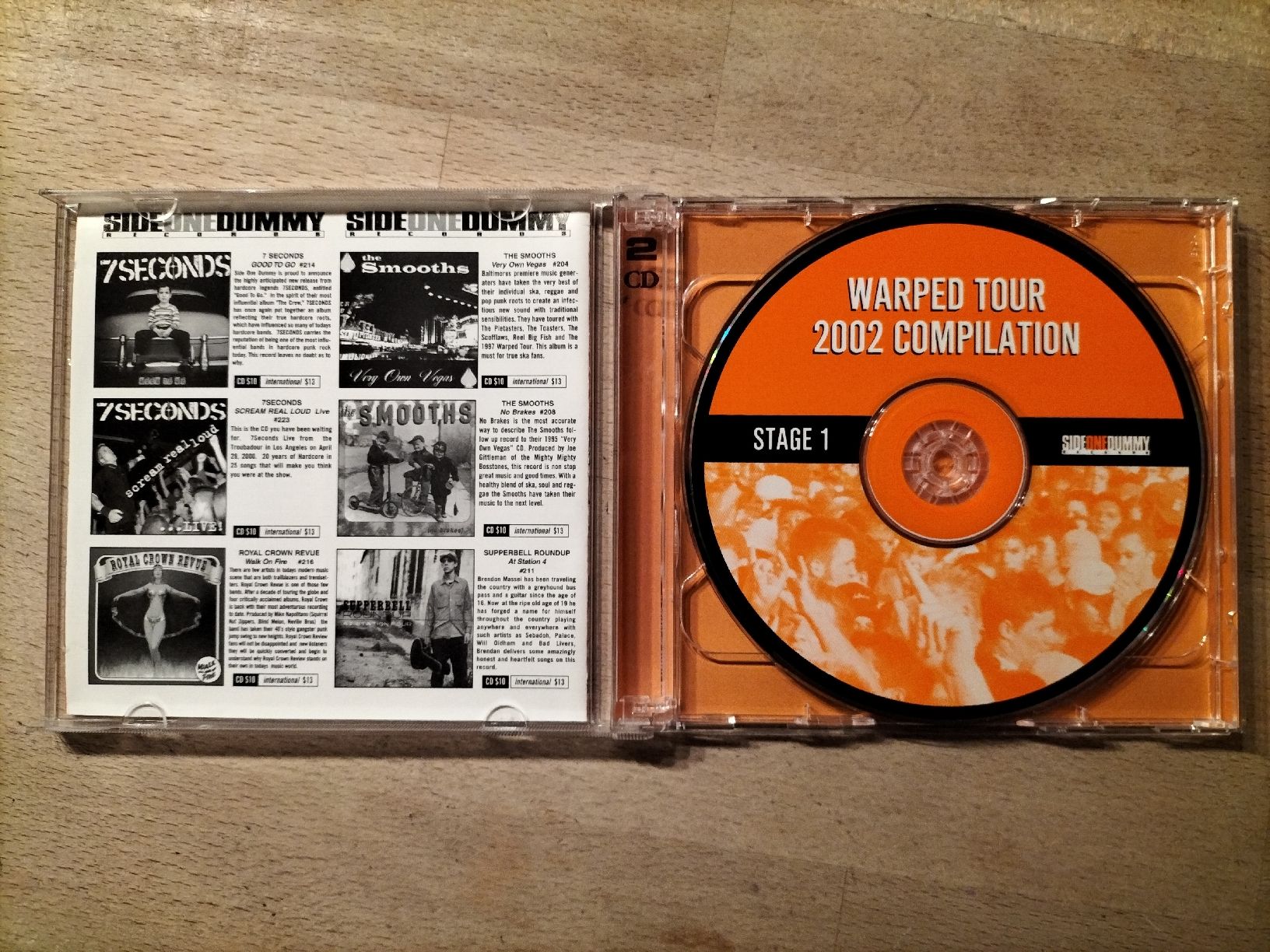 CDs: Vans Warped Tour 2002 CD Compilation – Gebraucht aus Biel / Bienne von Music74 1