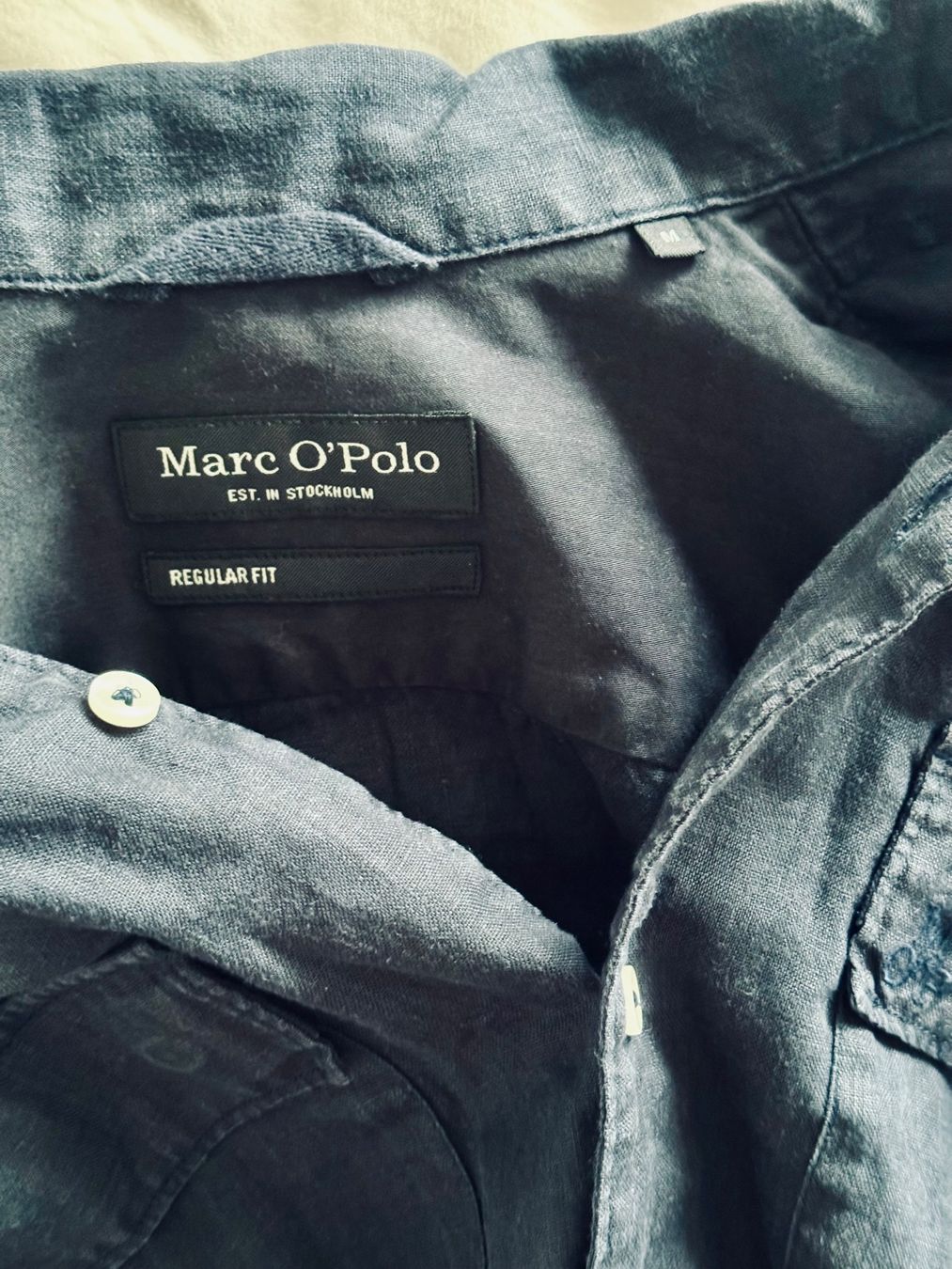 Camicie: MARC O‘POLO Hemd Anthrazit Grösse M – Nuovo (secondo la descrizione) da Ennetbaden venduto da DanielCPH 2