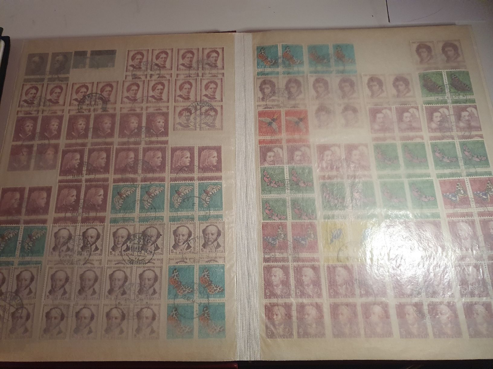 Alle Briefmarken: PJ Viererblock Sammlung Kat.2750 – Gebraucht aus Altstätten SG von Pixi06 2