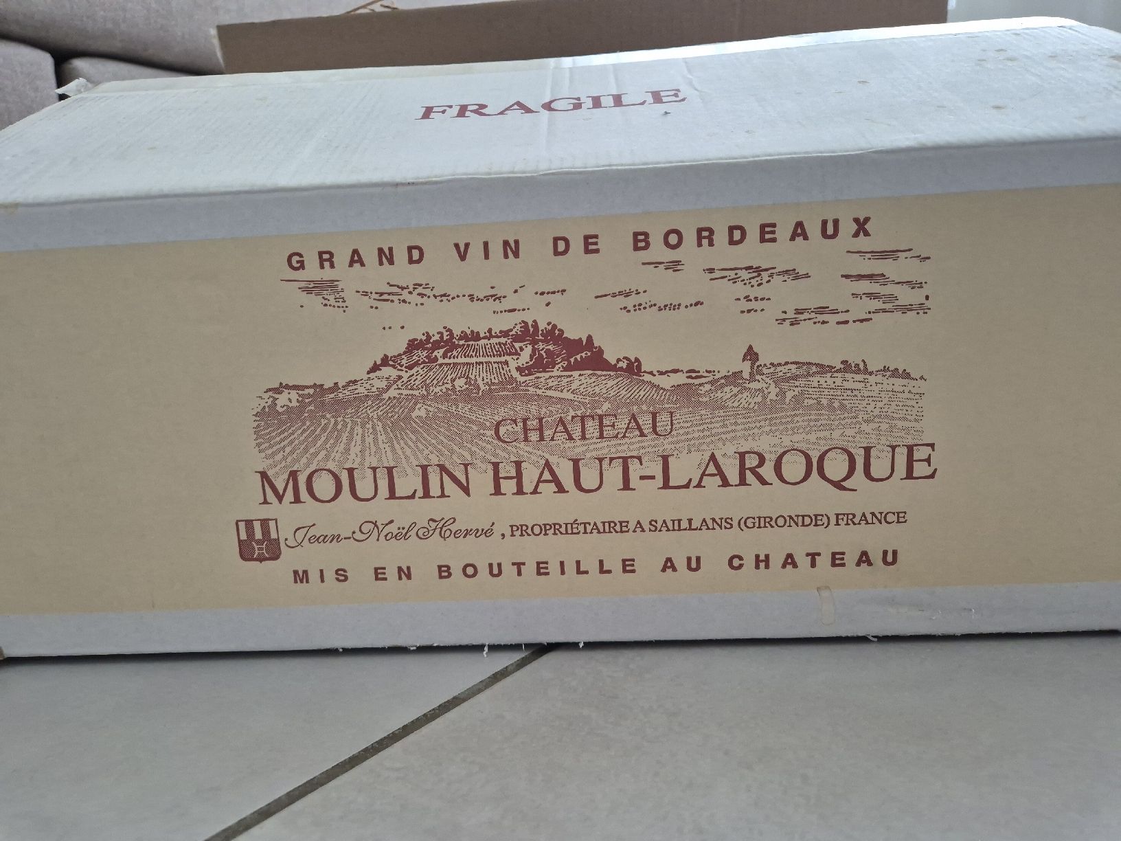 Vino: 12x Chateau Moulin Haut-Laroque – Nuovo (secondo la descrizione) da Volketswil venduto da 2000ra 1
