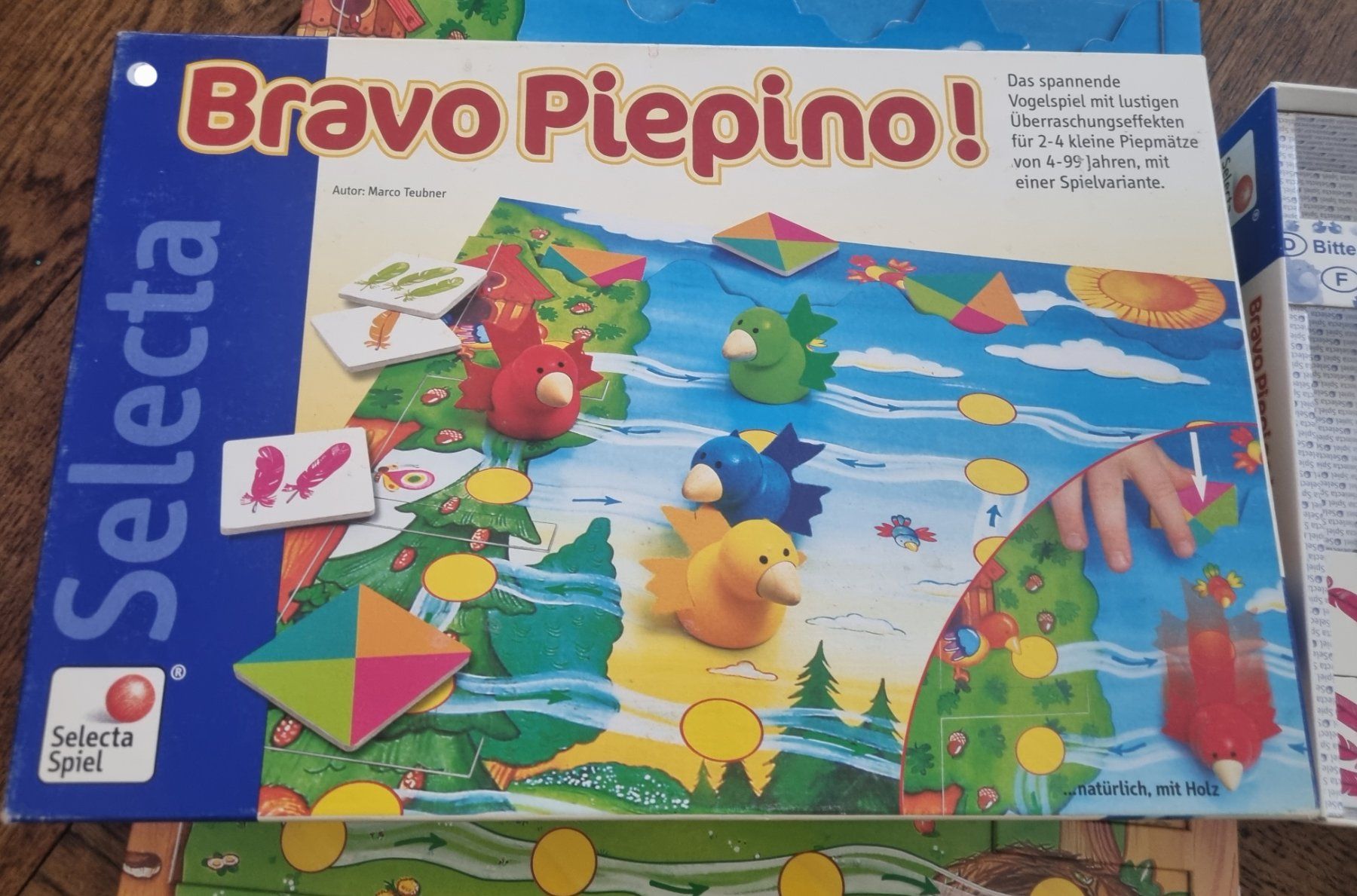 Selecta Giochi: Jeu de société Selecta "Bravo Piepino!" – Usato da Fribourg venduto da sal_5ln6