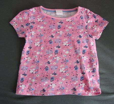 ++ herziges T-Shirt ++ in rosa ++ Gr. 86 ++