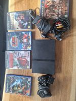 Sony PlayStation 2 Konsole mit Zubehör und Spielen