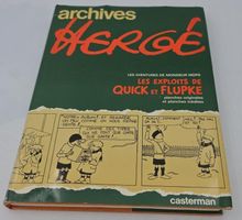 Archives Hergé Tome 2 Quick et Flupke Casterman 1979
