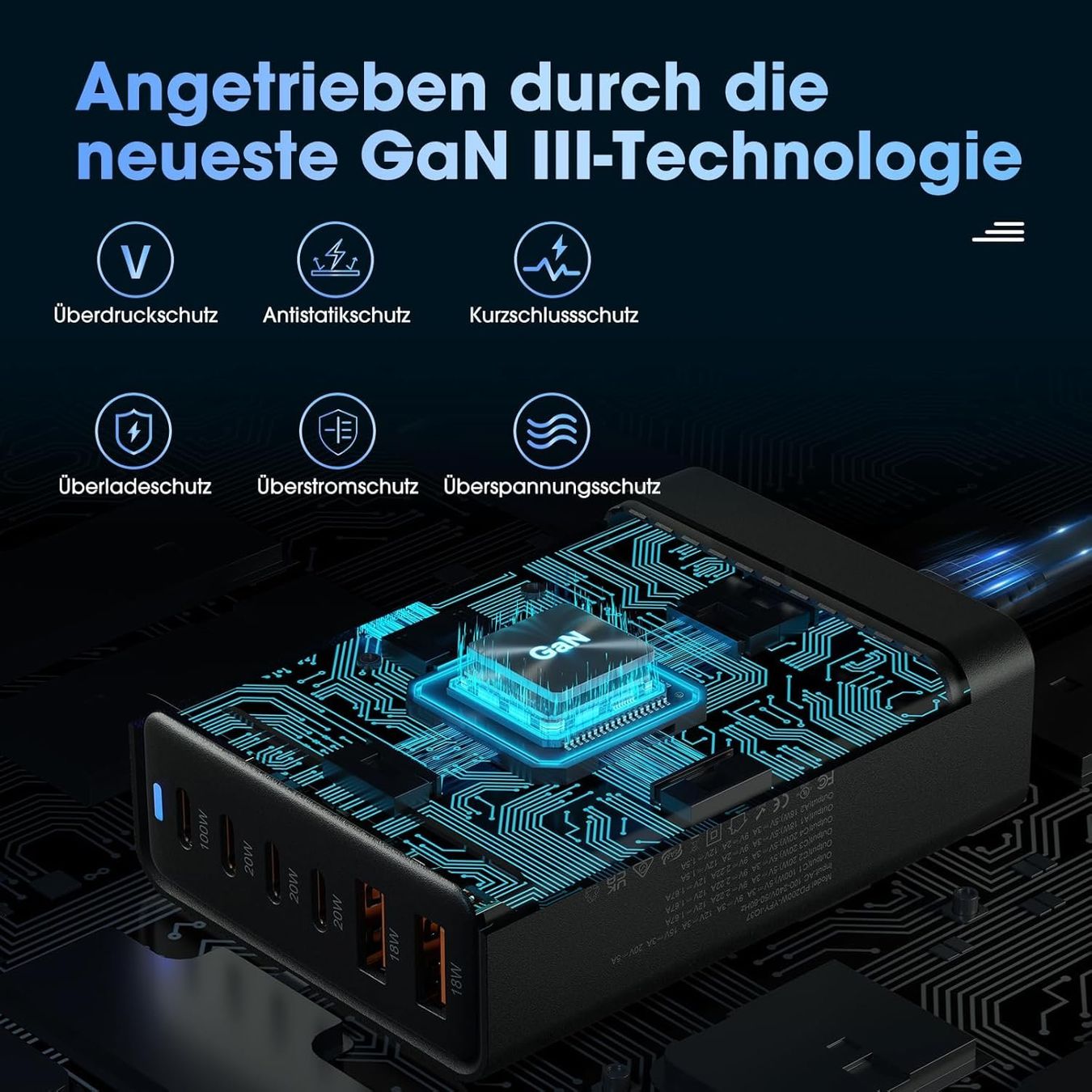 Caricabatterie: USB C hub mit netzteil   Netzteile Kompatibel  mit MacBook – Nuovo (secondo la descrizione) da Thun venduto da nuonuo 4
