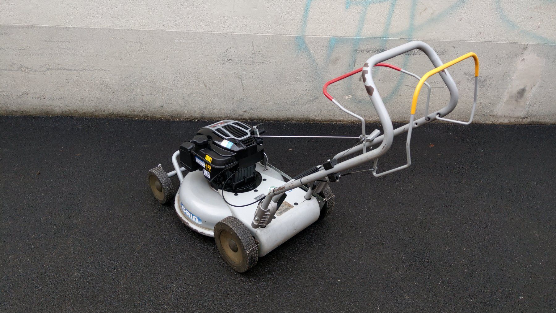Tagliaerba: Mulch- Rasenmäher Grin HM 53 A - mit neuem Motor – Usato da Bern venduto da ksliqbe 3