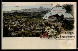 AK Teufen, Gasthaus Fröhlichsegg, Bes. W. Indlekofer, Totala