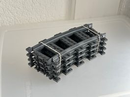 LEGO City Schienen 4x Gebogen