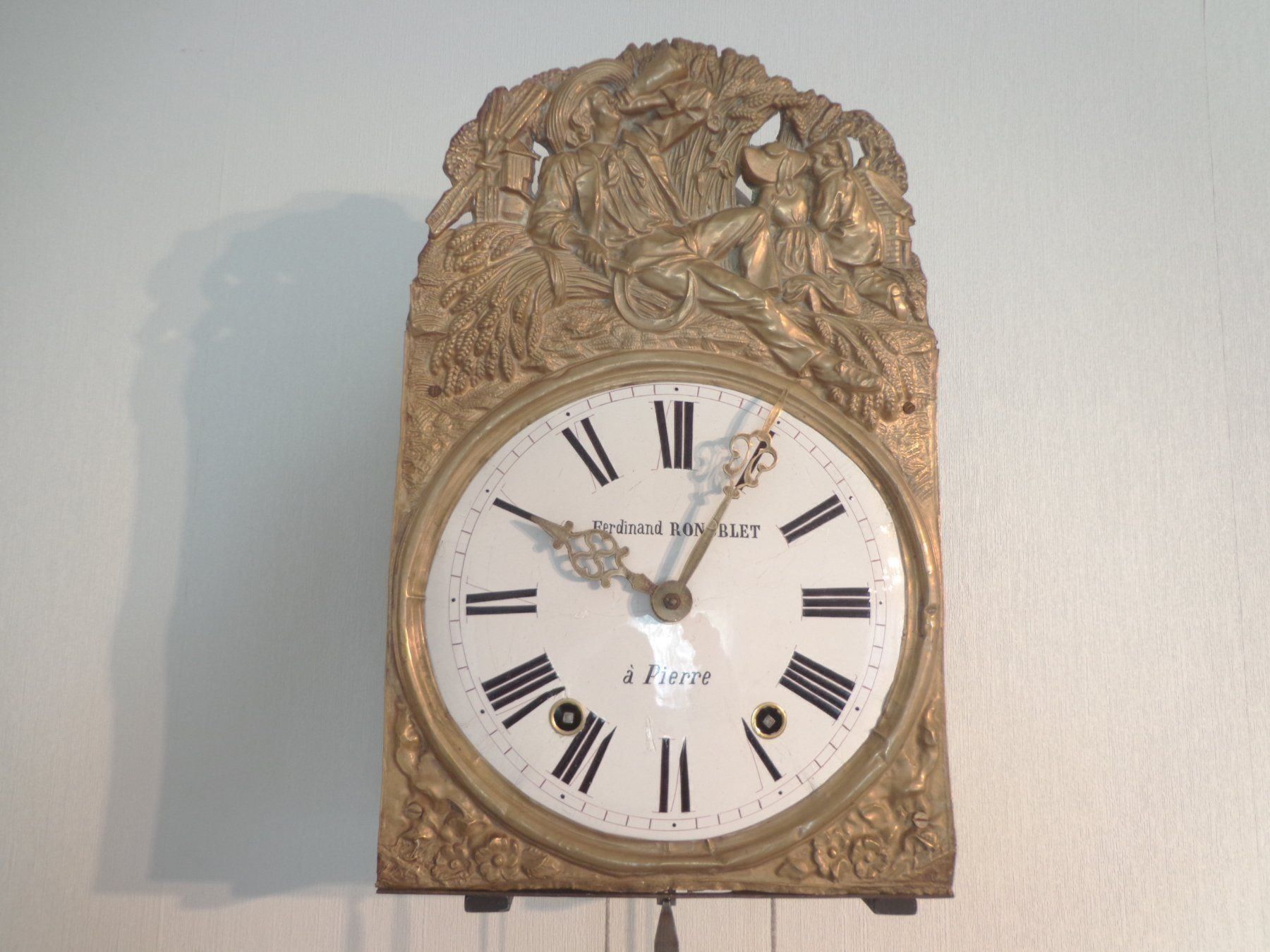 Orologi da terra & Orologi da parete: Comtoise Morez Burgunder Uhr wohnfertig – Usato da Würenlingen venduto da reneda777 1