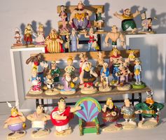Asterix & Oberlix Figuren der Marke Plastoy.