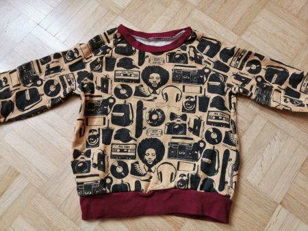 Sweatshirt Vogelomiii ca. Gr. 92