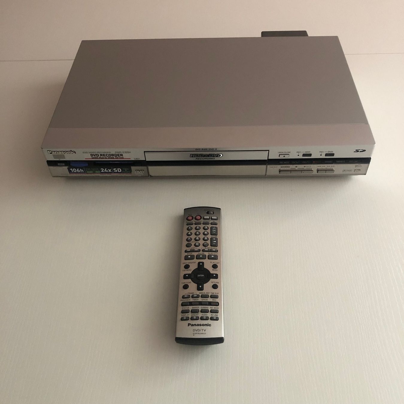 PANASONIC, DCD Viseo Recorder, DMR-E 100 H (Gebraucht) in Remetschwil ...