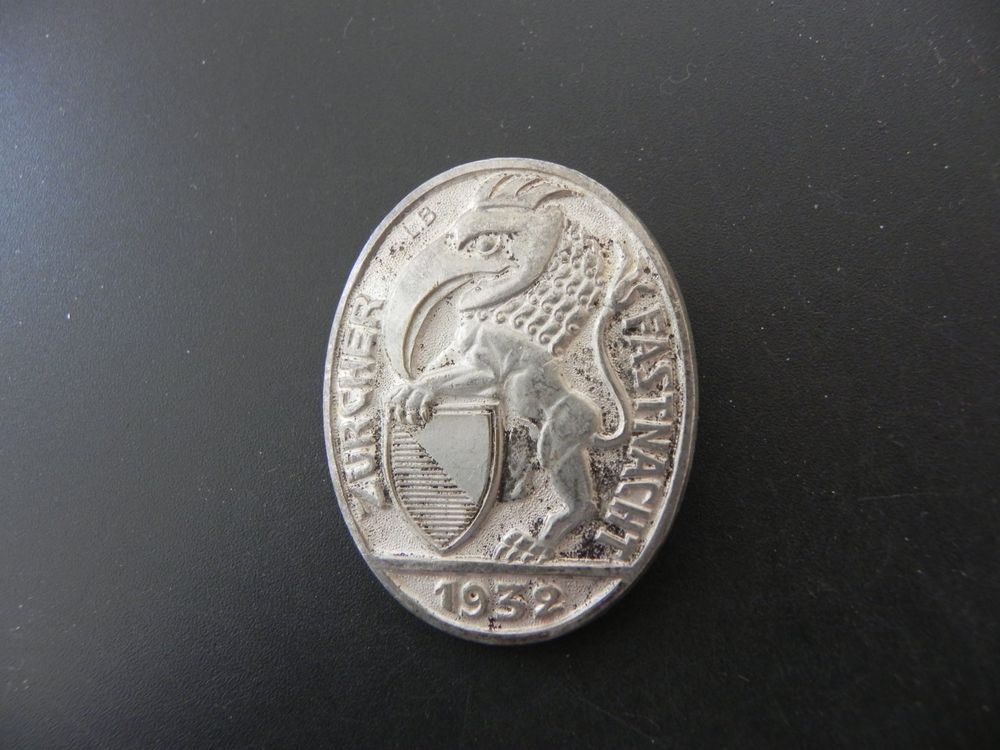 Médaille Plakette Insigne BLASON BUTZ Carnaval Suisse Fasnacht MULLER BASEL
