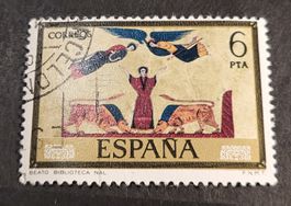 Spanien alte briefmarke