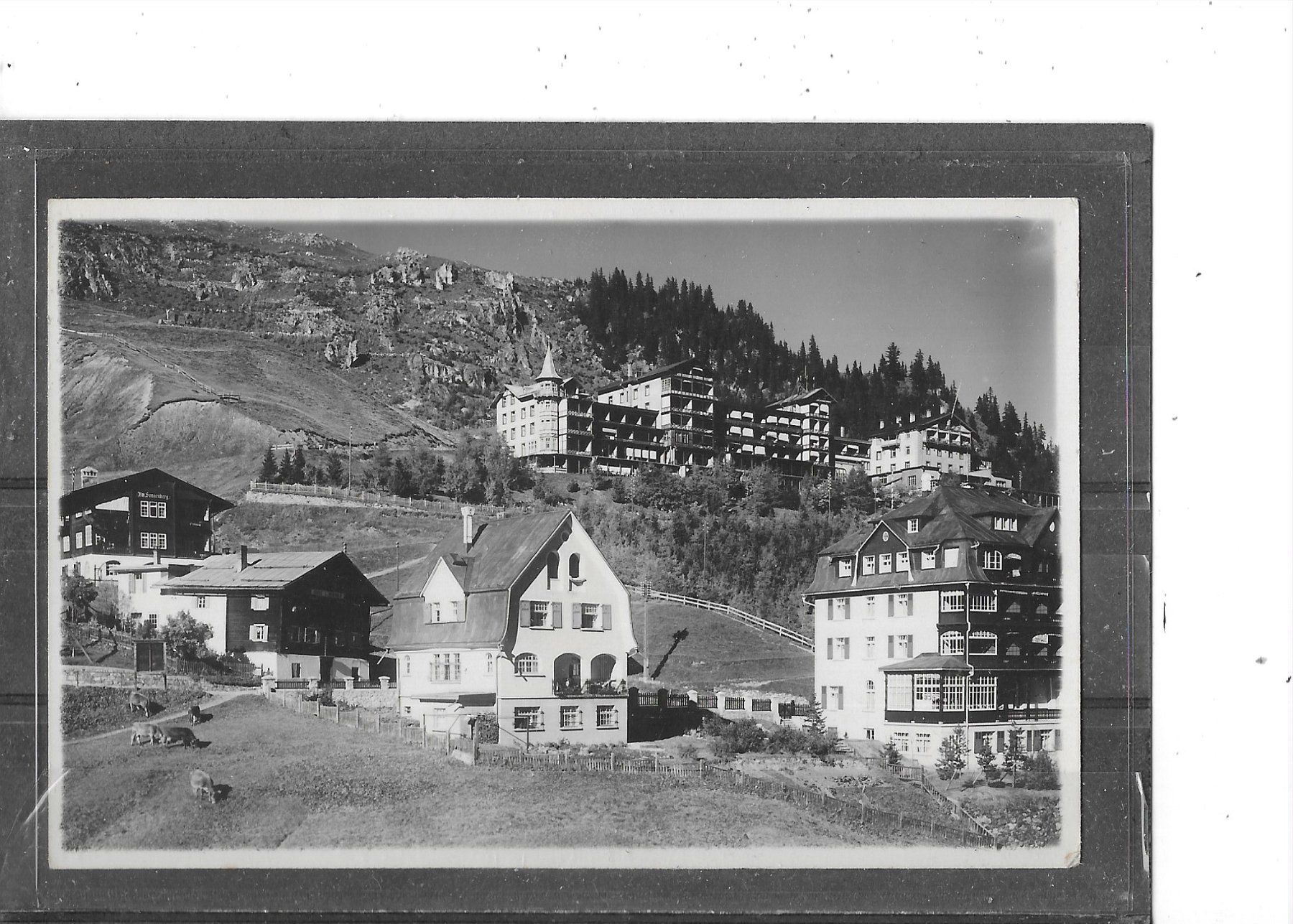 Ansichtskarten: GR Arosa 1933 – Gebraucht aus Schocherswil von Wilare
