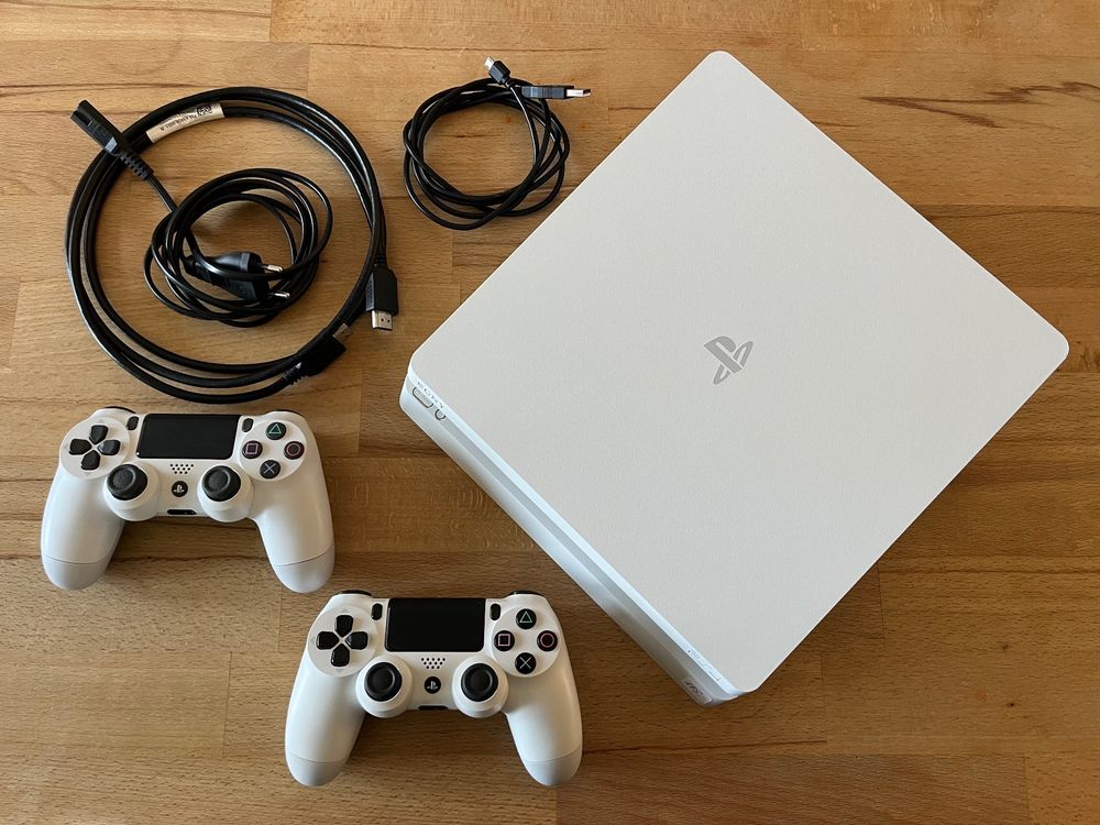 Sony PlayStation 4 Slim Limited Edition Days Of Play Blau 500GB Inkl 2 Controller