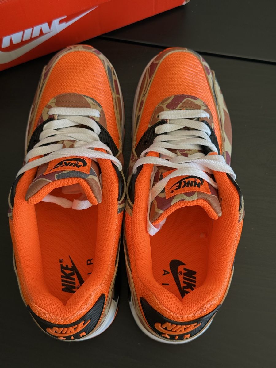 Nike Herrenschuhe: Nike Air Max 90 Duck Camo Orange - Gr.43  – Neu und originalverpackt aus Wallbach von Nenex 4