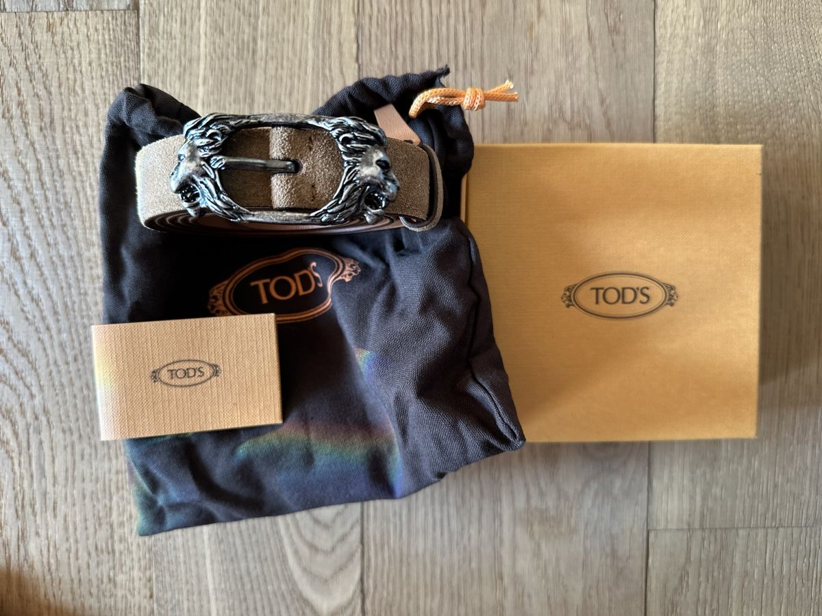 Tod'S Ceintures: Tod’s Belt | Suede | Size 95 – Neuf (Voir description) à Wermatswil par Zurisee2 2