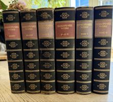 Shakespeares Werke 6 Bände Buchreihe akzeptabel